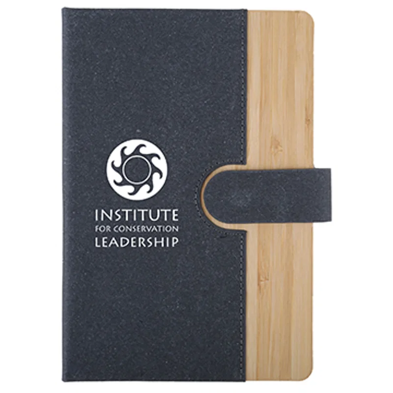 Bamboo Journal w/ Magnetic Closure & FSC Paper — view 4