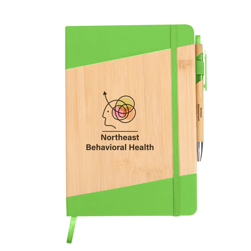Bamboo Journal With Pen — view 11