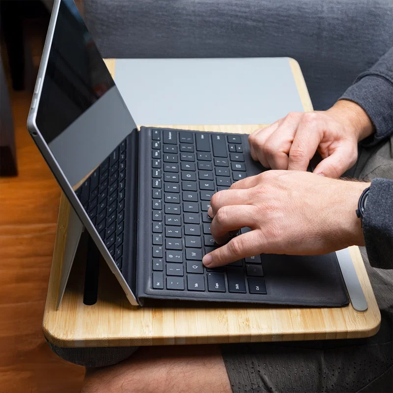 Bamboo Laptop Desk — view 3