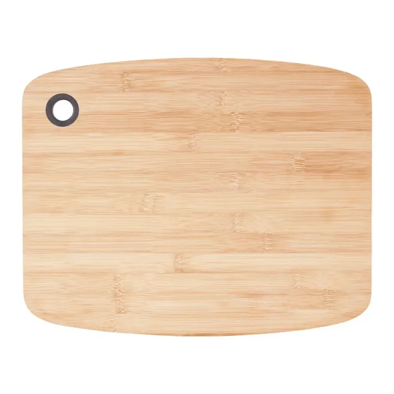 Bamboo Large Cutting Board with Silicone Grip — view 2