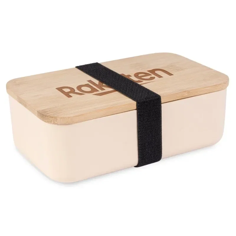 Bamboo Lid Bento Box Candy And Snacks Gift Set — view 3