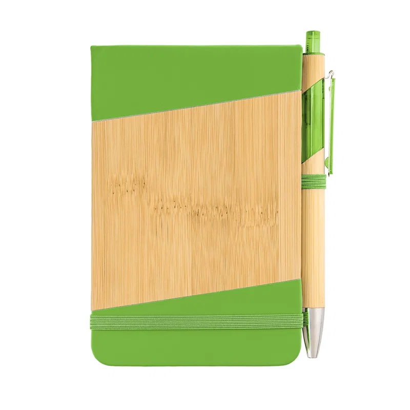 Bamboo Look Jotter & Pen — view 18