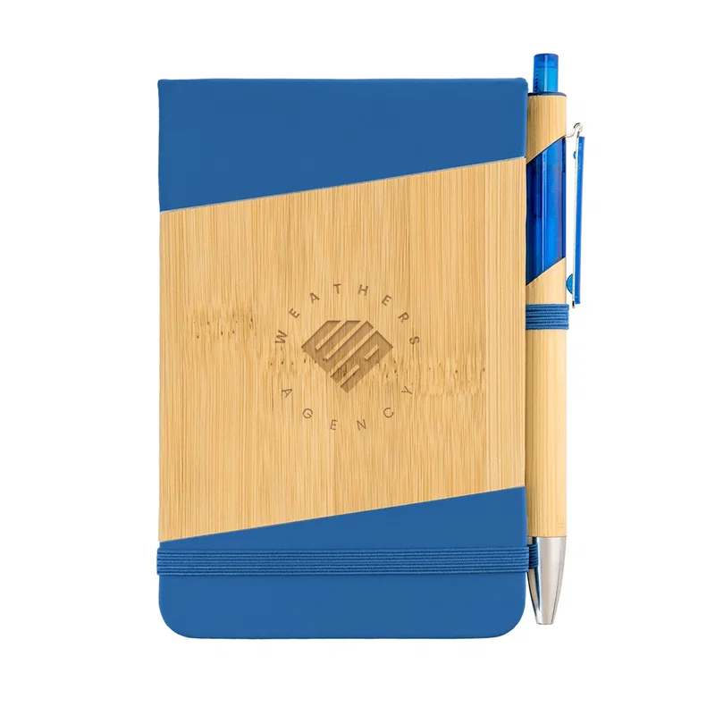 Bamboo Look Jotter & Pen — view 2