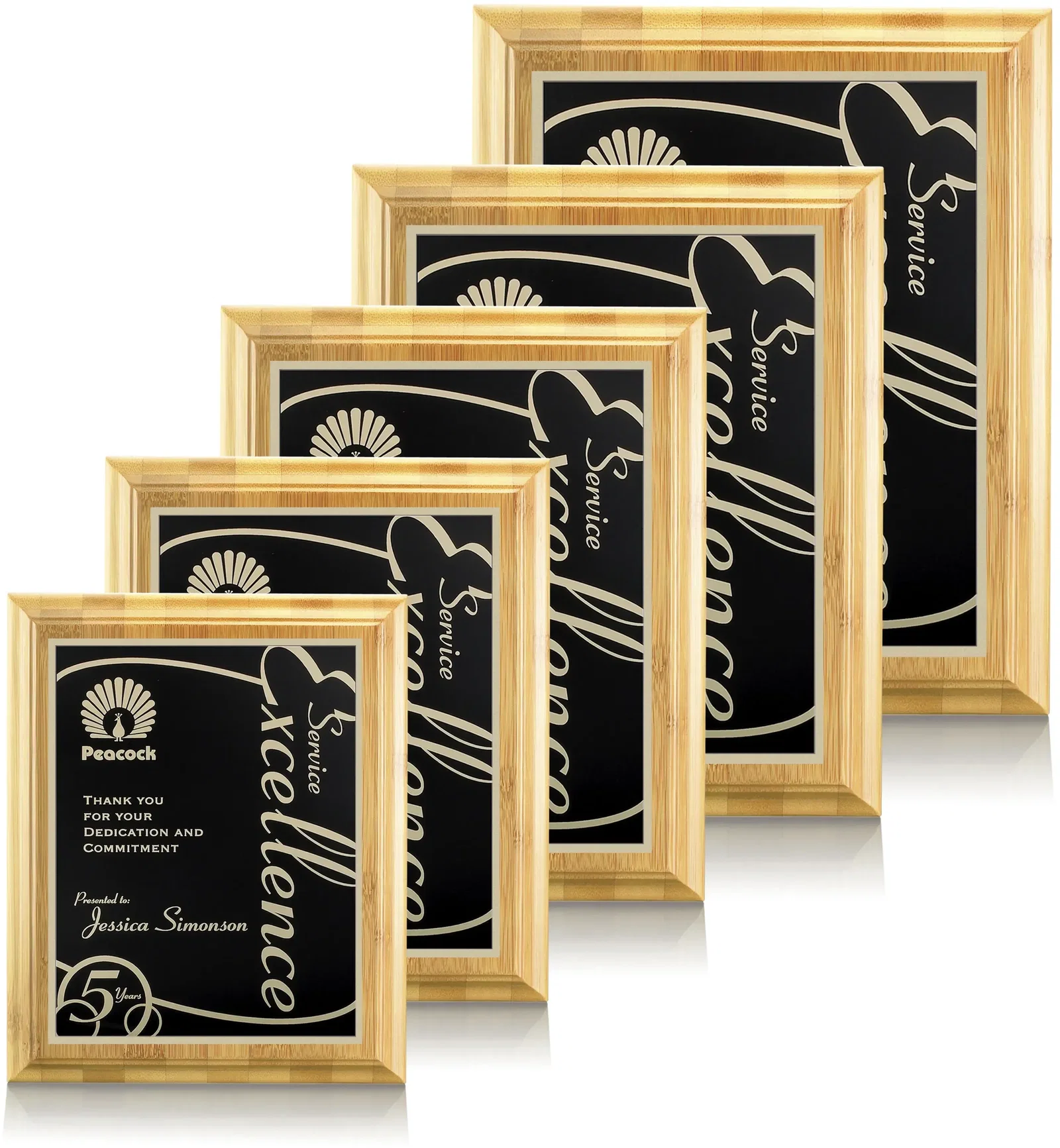 Bamboo/Marietta Plaque — view 3