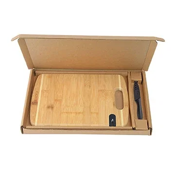 Bamboo Sharpen-It™ Cutting Board with Knife Gift Box Set — view 6