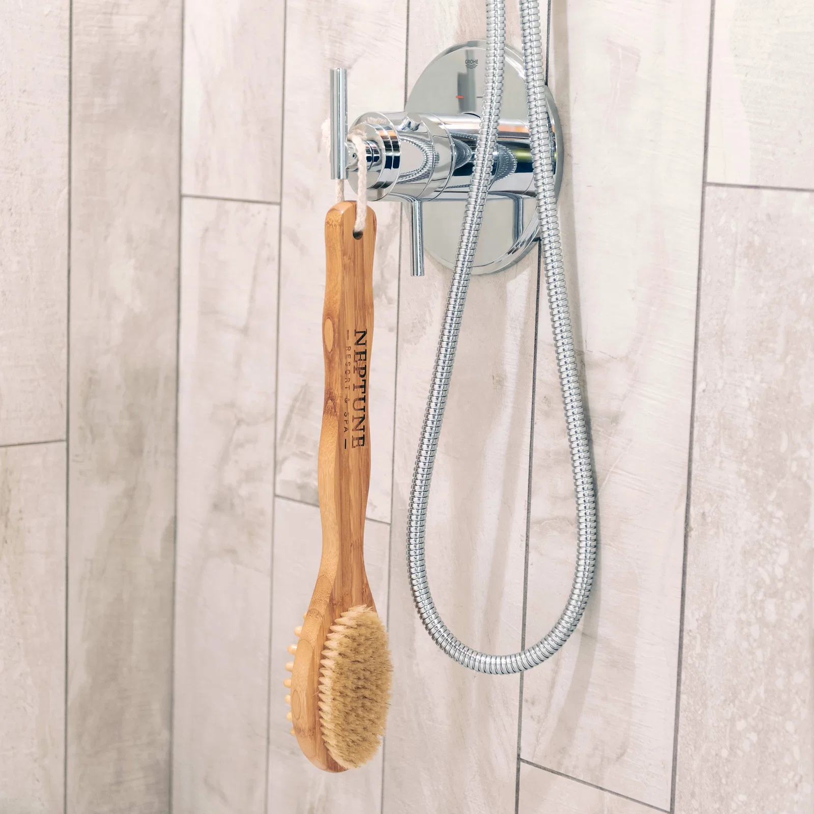 Custom Bamboo Body & Shower Brush — view 7