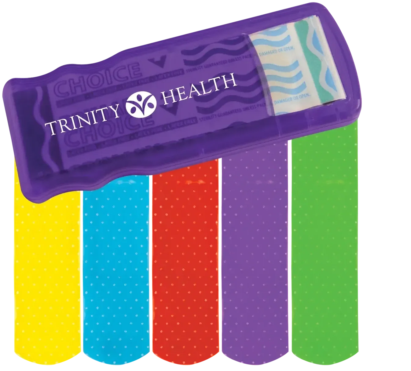 Personalized Color Bandage Dispenser — view 3