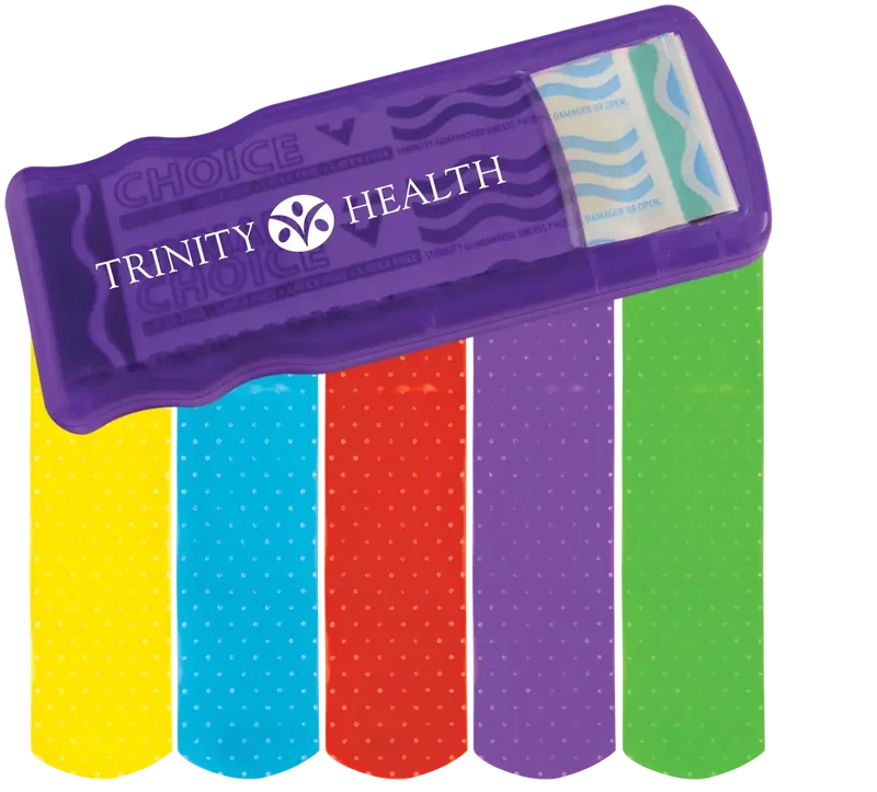 Personalized Color Bandage Dispenser — view 3