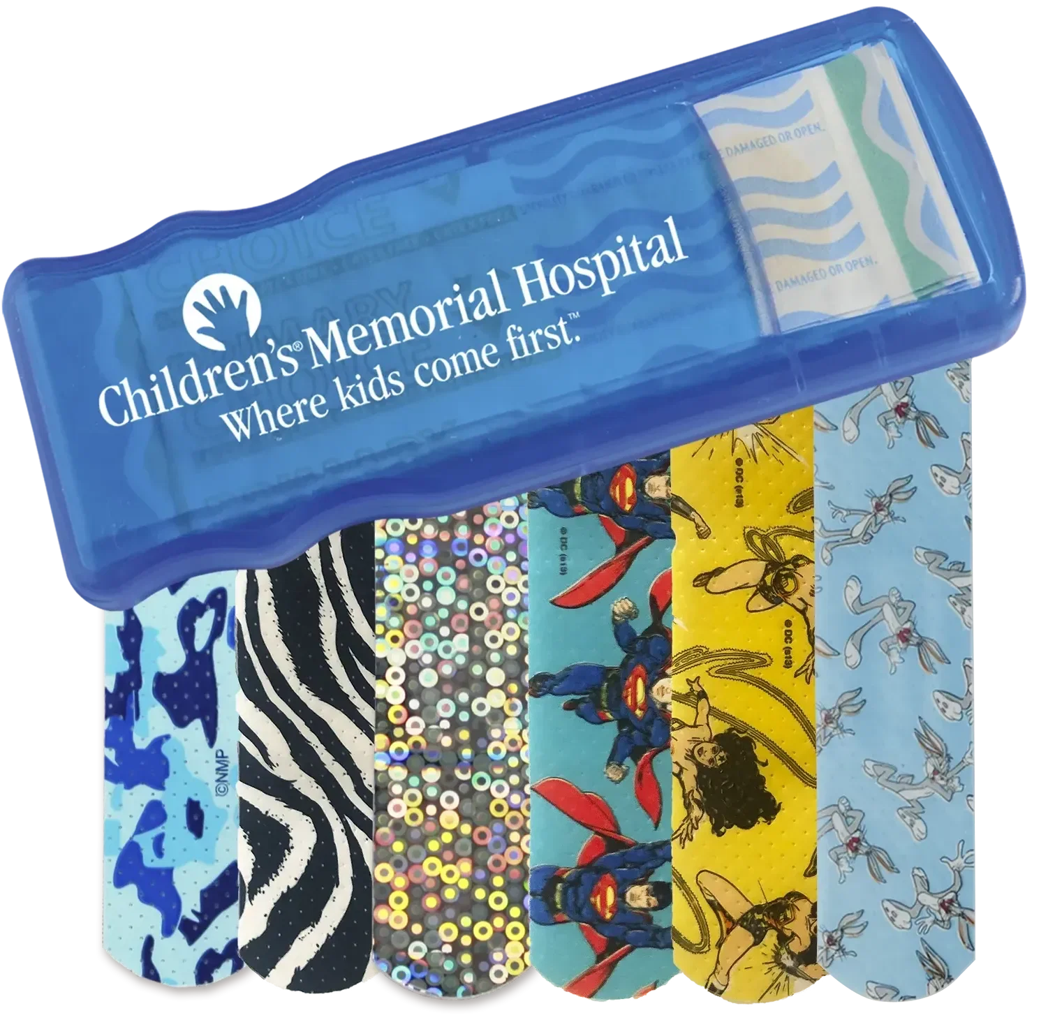 Personalized Patterned Bandage Dispenser
