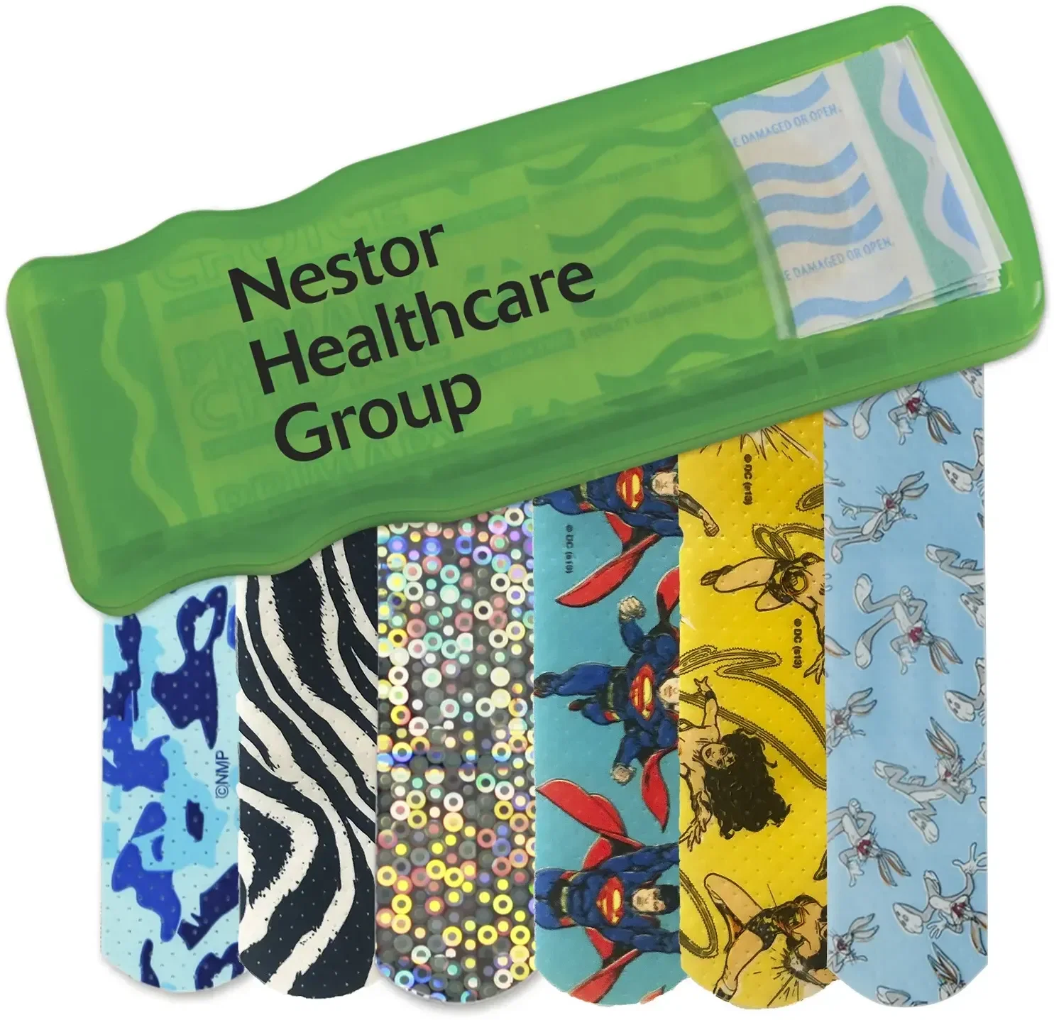 Personalized Patterned Bandage Dispenser — view 3
