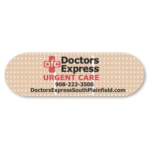 Customized Bandage Magnet 1-1/4 x 4