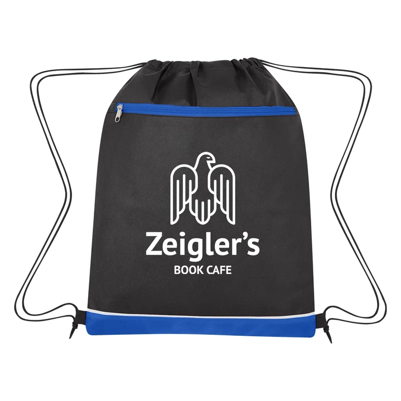 Bandura Non-Woven Drawstring Bag — view 5