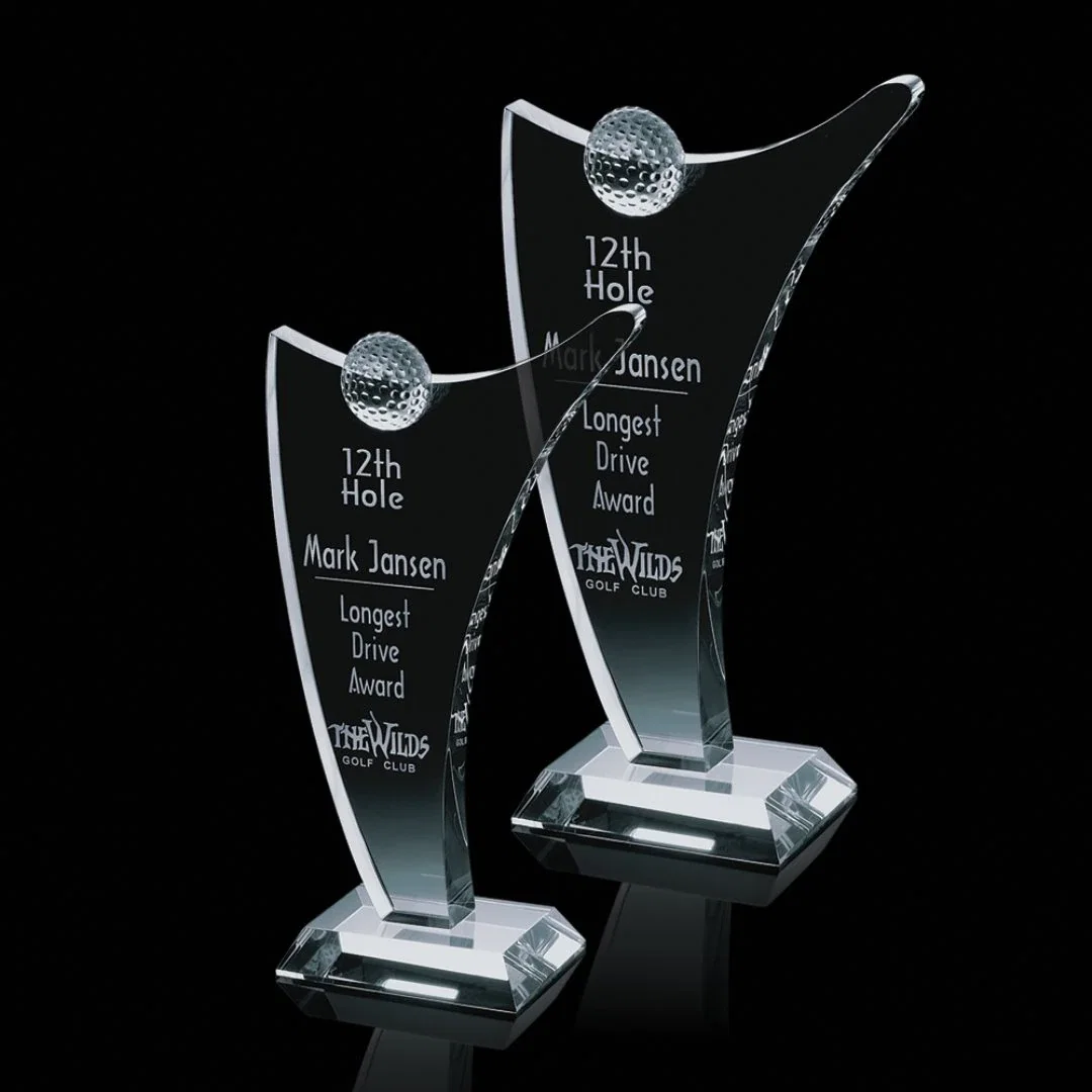 Bannatyne Custom Golf Award with 3D Ball Top — view 4