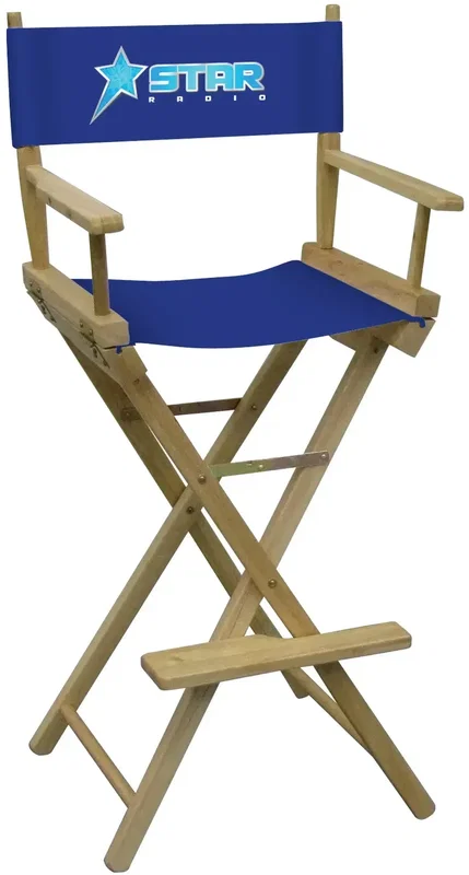 Bar-Height Director's Chair (Full-Color Imprint) — view 13