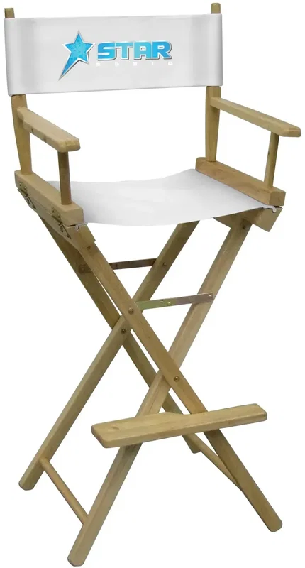 Bar-Height Director's Chair (Full-Color Imprint) — view 14