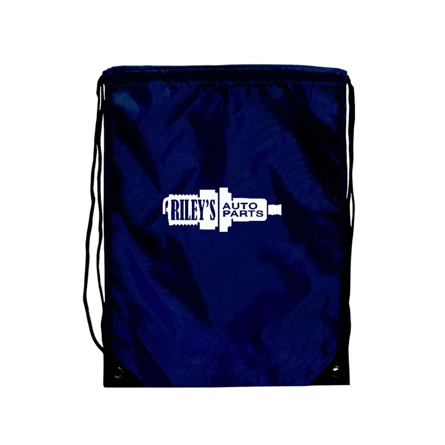 Barato Drawstring Backpack — Navy Blue — view 3