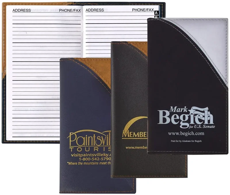 Branded Executive Custom Address Book — view 5