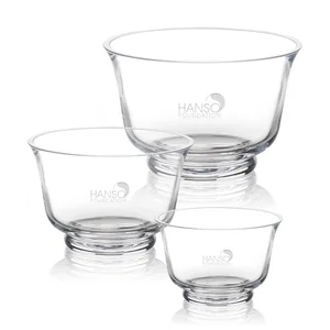 Clear Crystalline Bowl Award