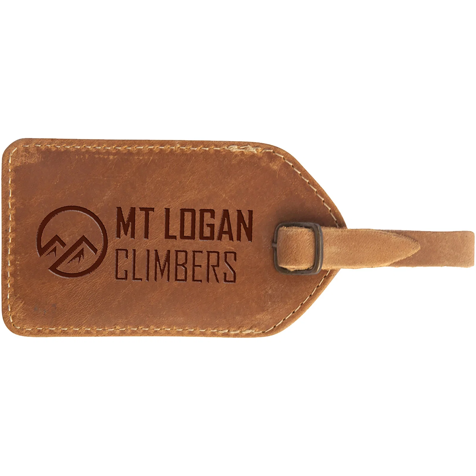 Barranca Canyon Leather Luggage Tag — view 2