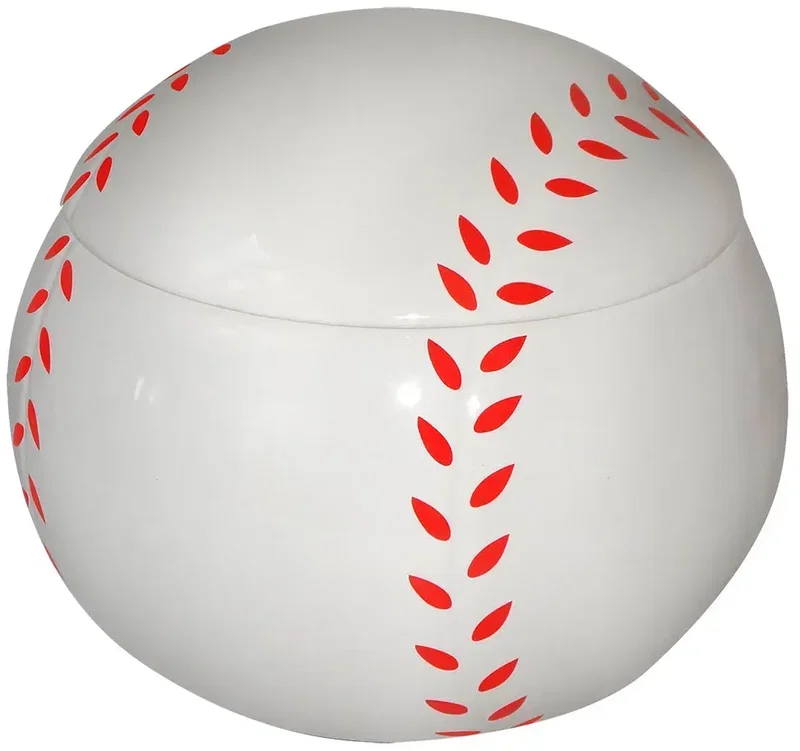 Custom Baseball Cookie Jar — view 1