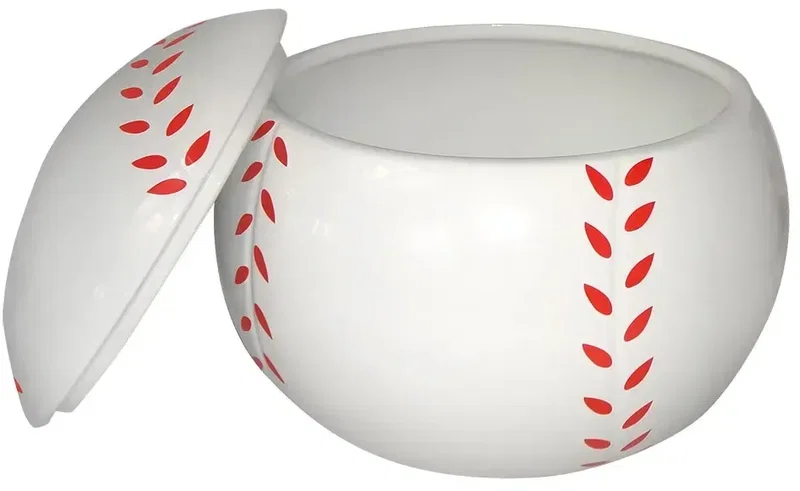 Custom Baseball Cookie Jar — view 3