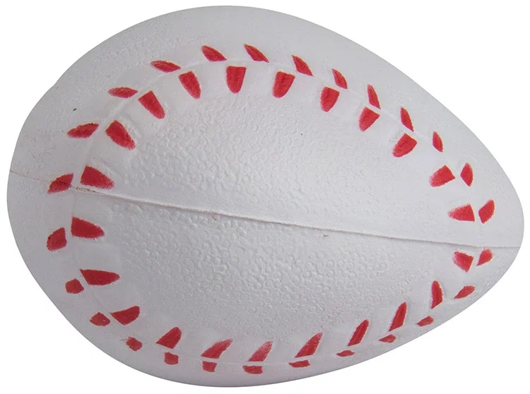 Heart Shaped Baseball Stress Reliever — view 3