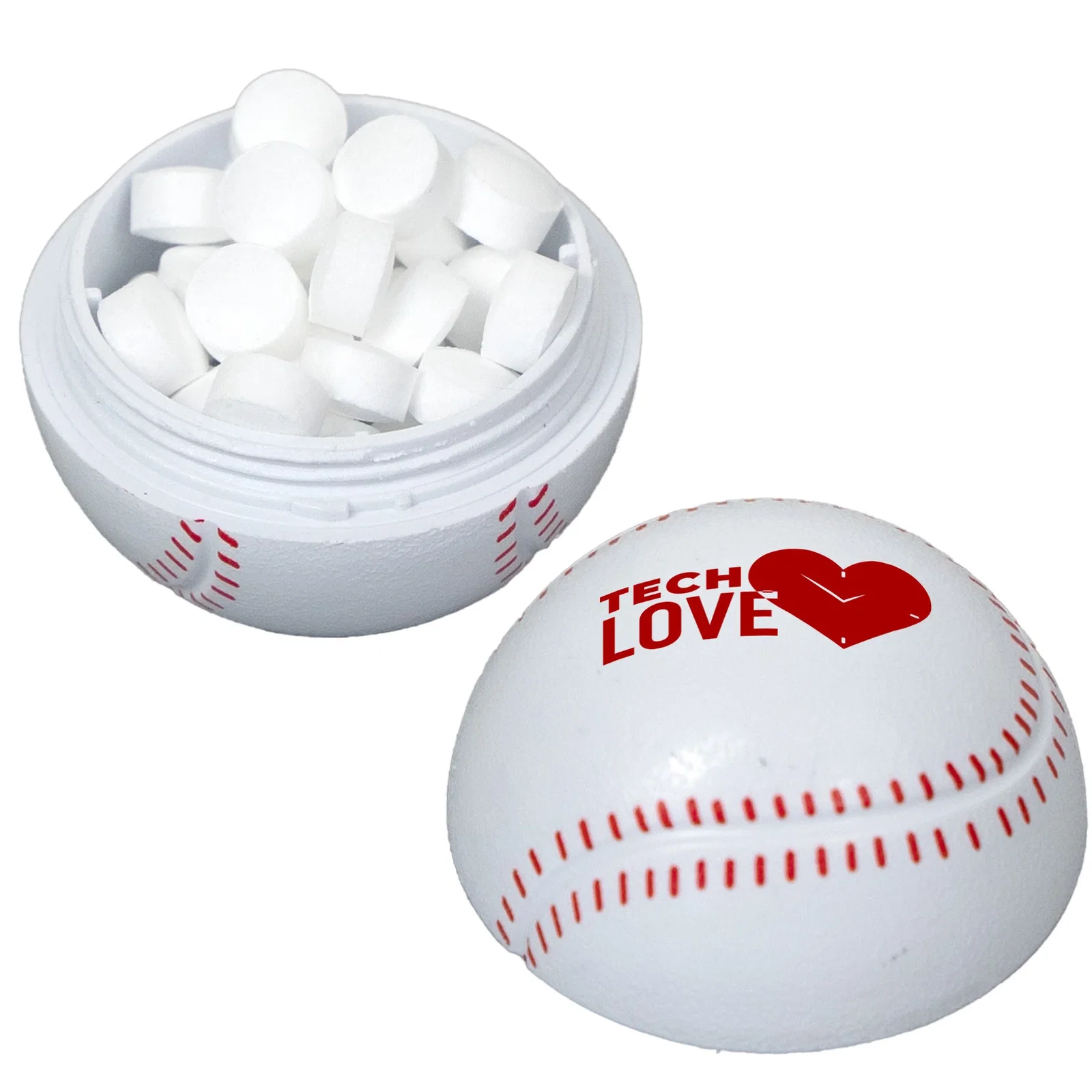 Baseball Mint Container — view 2