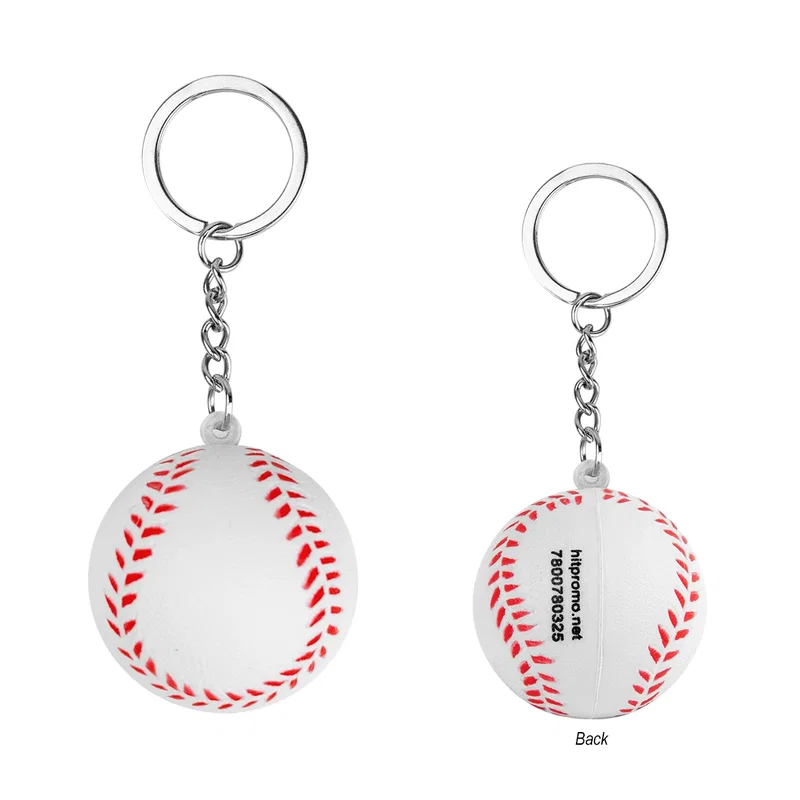 Baseball Stress Reliever Keychain — view 3