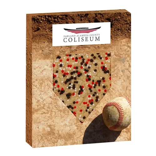 Baseball Sugar Cookies in Window Box — view 3