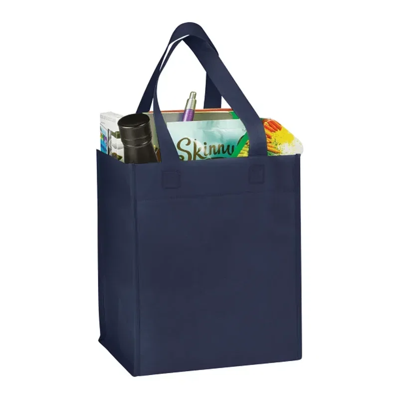 Customizable Basic Grocery Tote - 80g Non-Woven Polypropylene — view 15