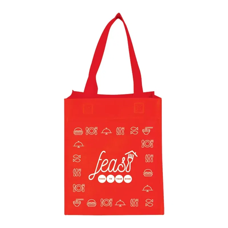 Customizable Basic Grocery Tote - 80g Non-Woven Polypropylene — view 19
