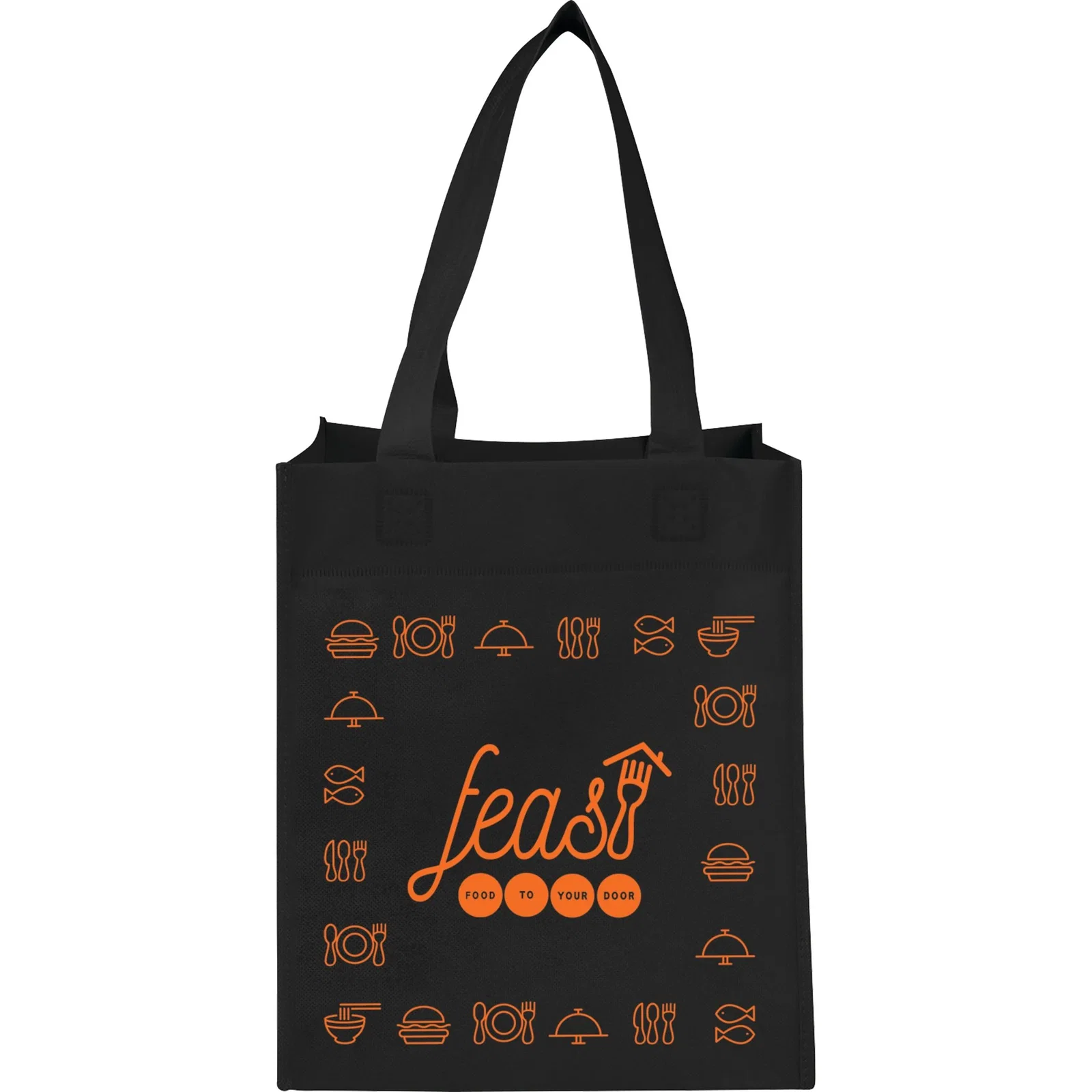 Customizable Basic Grocery Tote - 80g Non-Woven Polypropylene — view 25