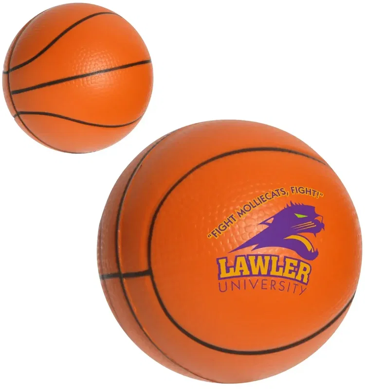 Custom Basketball Stress Reliever — view 5