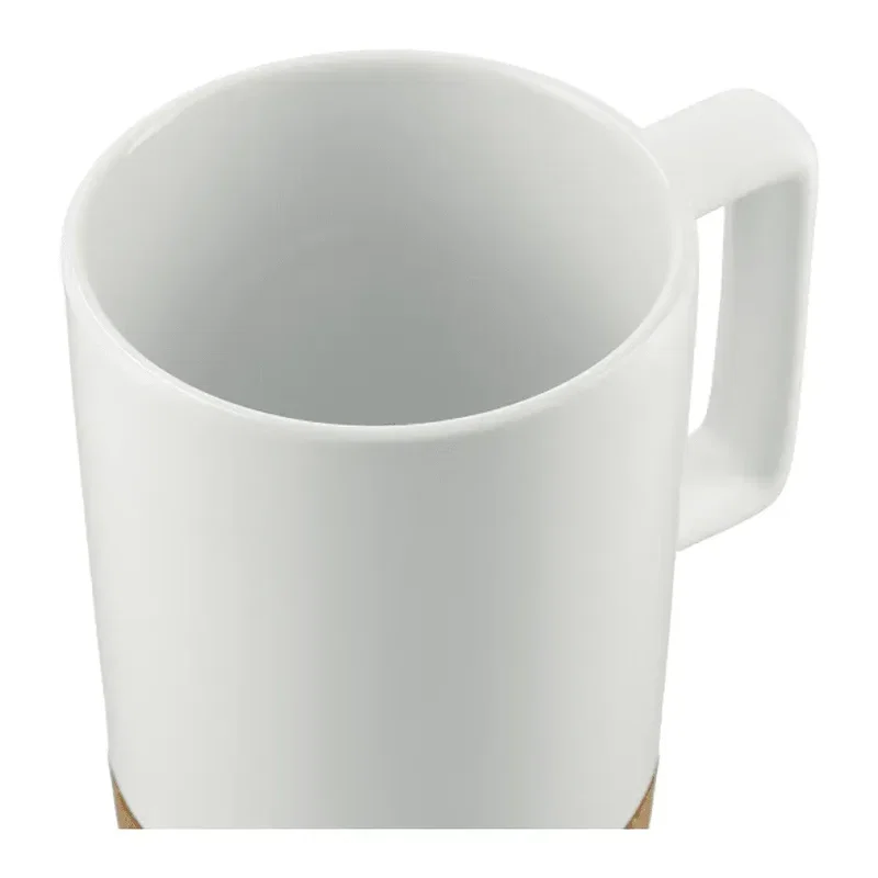Bates 15oz Ceramic Mug w/ Cork Base — view 2
