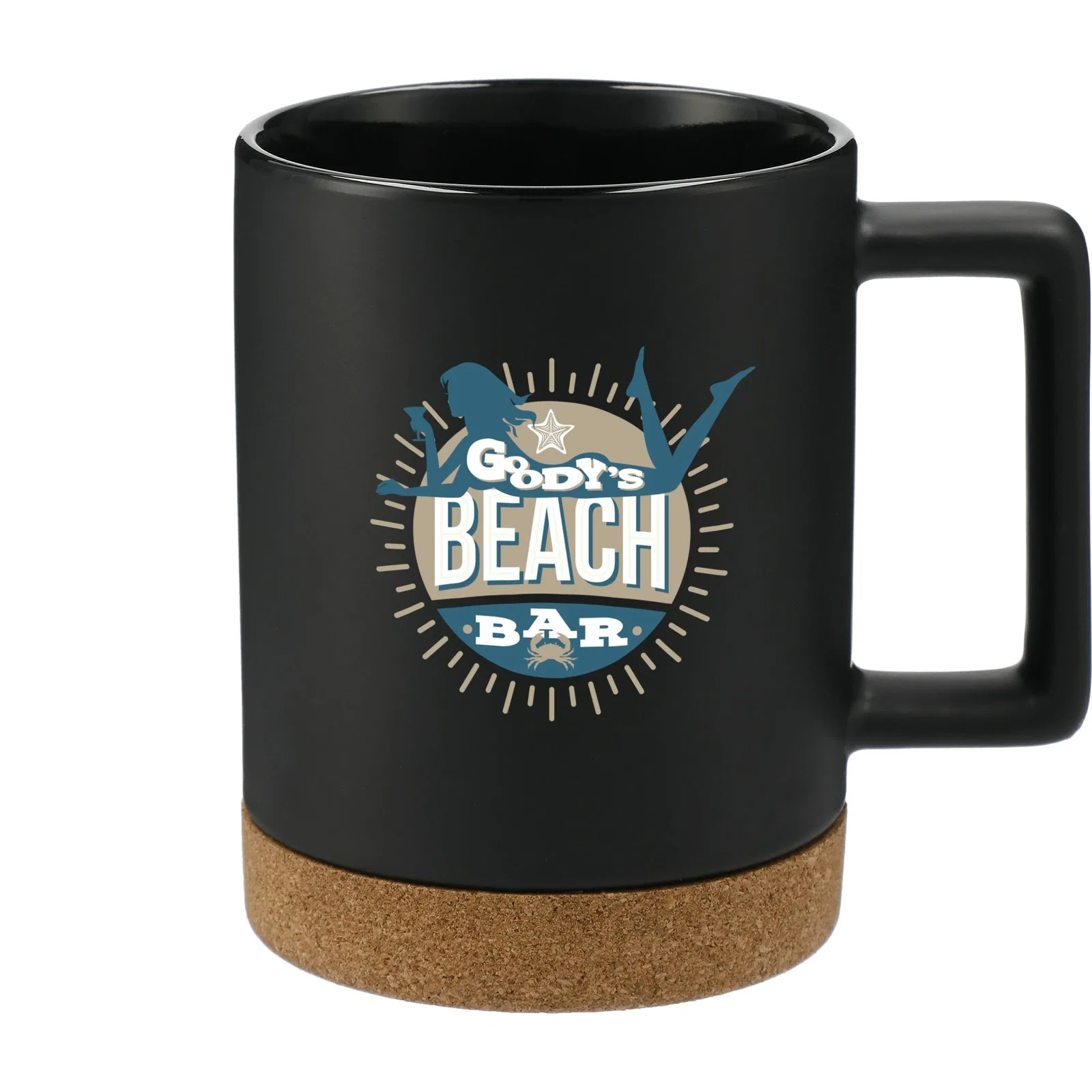 Bates 15oz Ceramic Mug w/ Cork Base — view 9