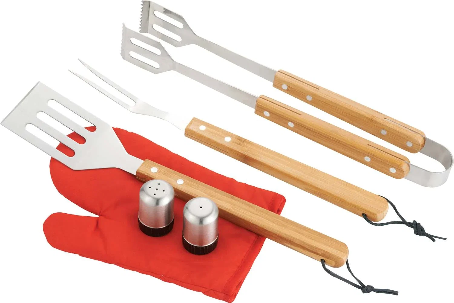 Custom BBQ Apron with Grill Tools Set (7 Piece) — view 9