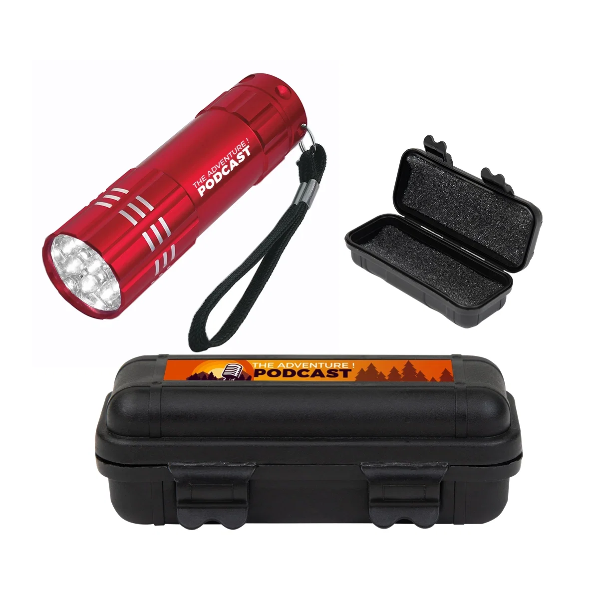 Compact torch measuring three and a half inches tall
