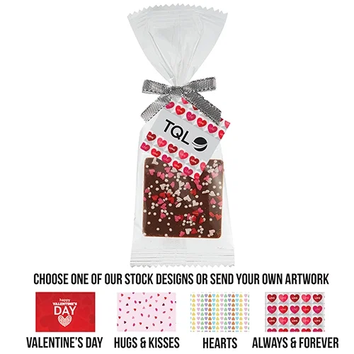 Be Mine Belgian Chocolate Bar Gift Bag — view 2