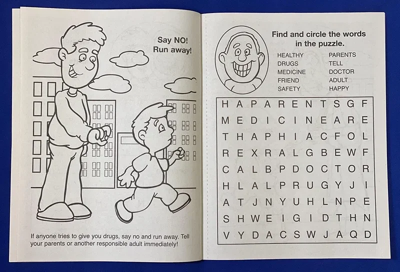 Be Smart, Say No To Drugs Coloring and Activity Book — view 2