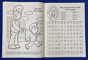 Be Smart, Say No To Drugs Coloring and Activity Book