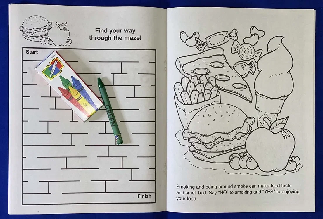 Be Smart, Say No To Smoking Coloring Book — view 2