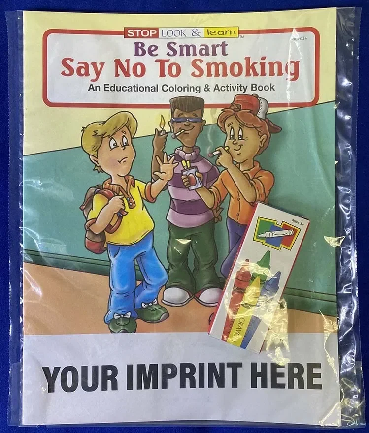 Be Smart, Say No To Smoking Coloring Book — view 3
