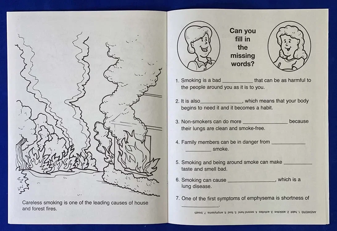 Be Smart, Say No To Smoking Coloring Book — view 4