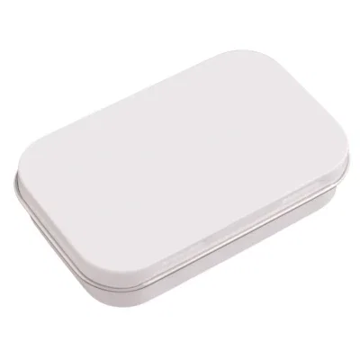 Silver tin lid with room for a logo