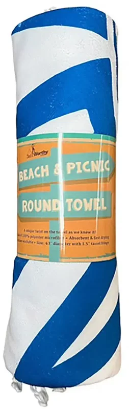 Custom Fringe Beach & Picnic Towel — view 2