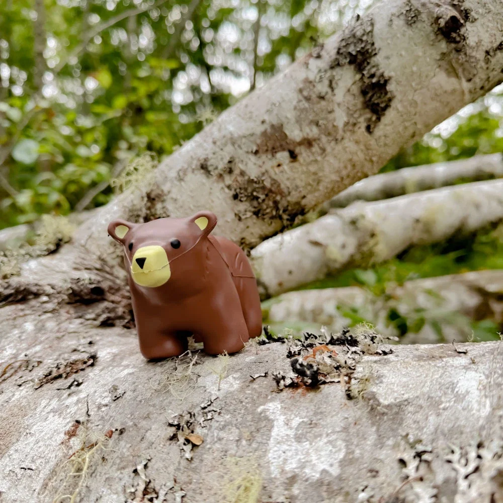Imprinted Brown Bear Stress Reliever — view 4