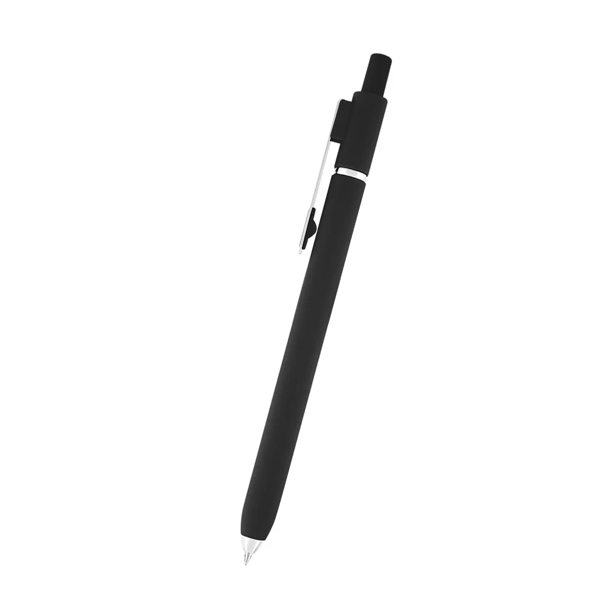 Writing tip extended above a notepad