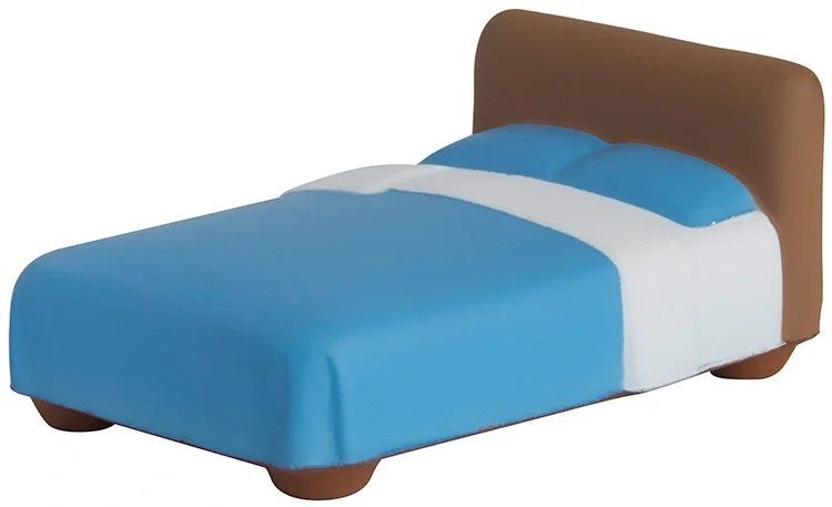 Imprinted Bed Stress Reliever — view 2