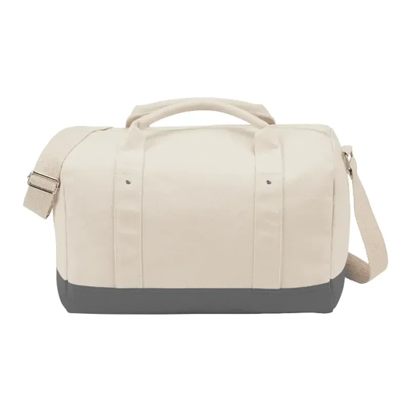 Belair 17" Cotton Canvas Duffle Bag — view 2