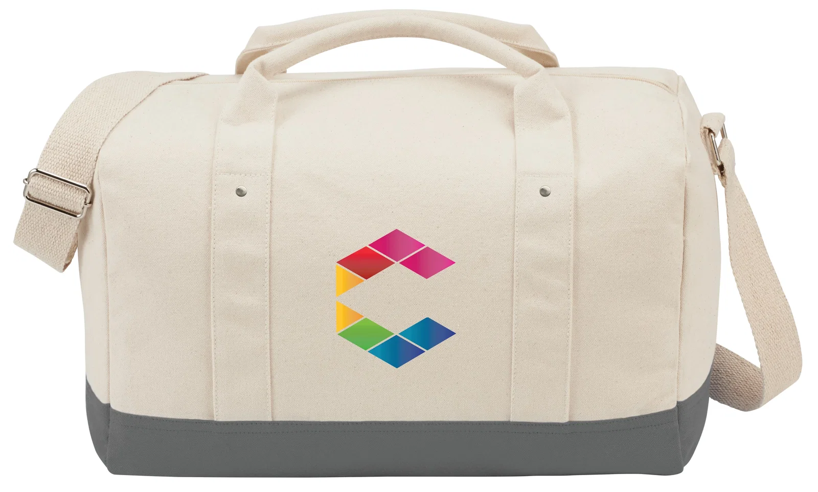 Belair 17" Cotton Canvas Duffle Bag — view 5